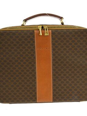 Deal CELINE BROWN MACADAM HANDBAG MC96* 1 NQ01990